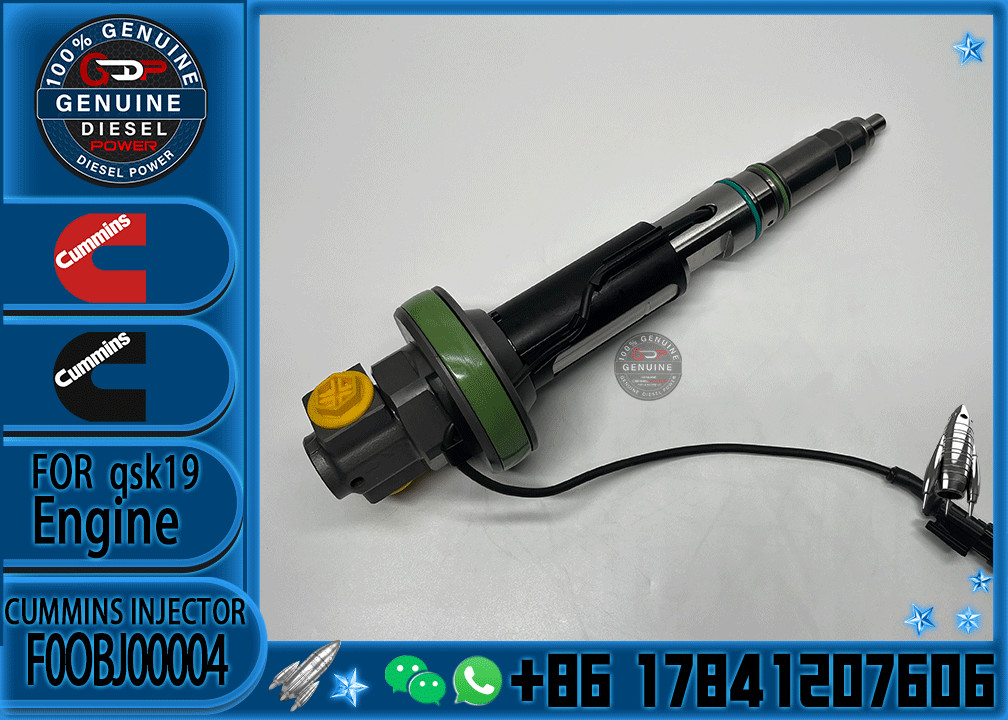 Remanufactured fuel injector F00L0J019 4964170 4955524 FOR Engine SK19 QSK38 QSK50 QSK60 F0OBJ00004