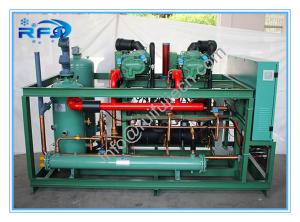 Quality Two Screw compressor cooler condenser unit R404A 380V 50HZ model DM2B20RFL wholesale