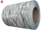 Flower Prepainted Metallic Coated Steel Sheet , Precoated Steel Sheet For