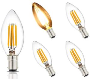 Quality Candle 4W Bayonet Base Light Bulb Indoor C35 B15 Filament Bulb wholesale