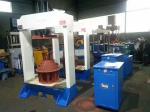 380V Solid Tire Press Machine , 200T Tire Change Machine