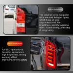 16-21 Taillight Assembly For Mercedes Benz VITO V-Class Retrofit Flow Direction