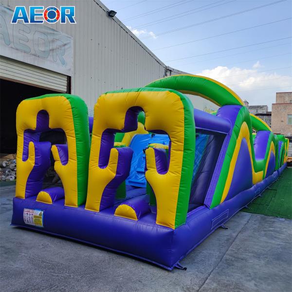 Customized PVC inflatable equipment jump bounce castle bouncy obstacle giant