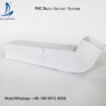 High Quality China PVCRain Water Collector, Rain Roof Gutter Price Philippines
