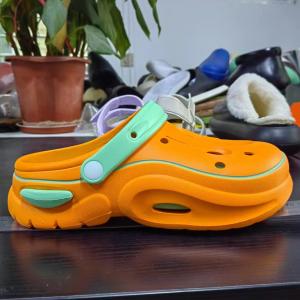 Quality Custom EVA Slippers with pumkim color wholesale