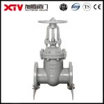 CE/ISO9001 Certificates DIN Gate Valve 3202-F4/F5 Outside Thread Position of