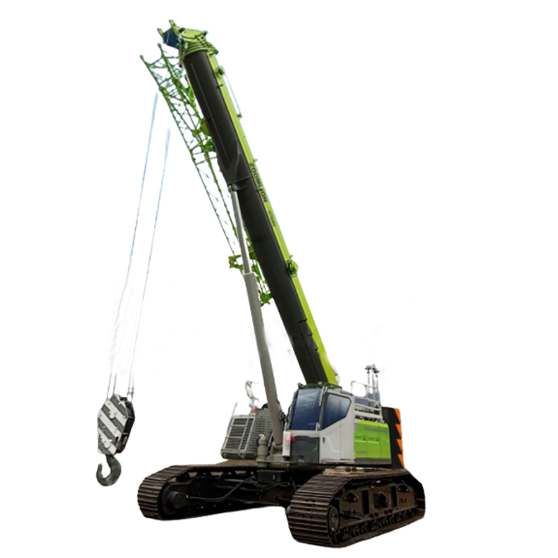Green Zoomlion ZCT600V532 Used Crawler Crane Telescopic Truck Crane 60ton
