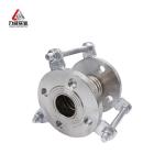 Stainless Steel 304 Metal Ripple Compensator Rectangular Round DIN Flange