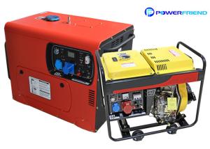 Quality Air cooled diesel engine generator 3 phase small power genset 5kw wholesale