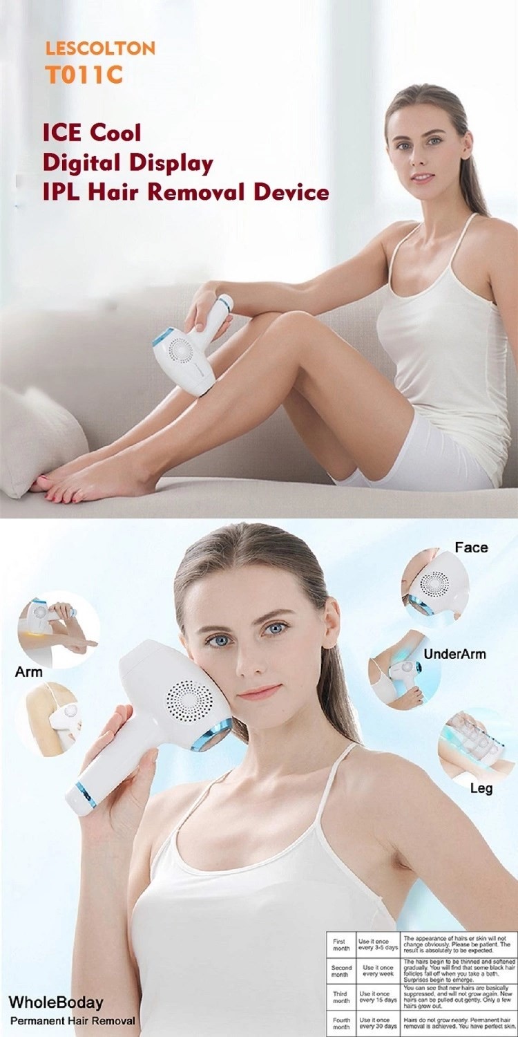 110V 3.6cm2 1200nm ICE Cool IPL Hair Removal Device
