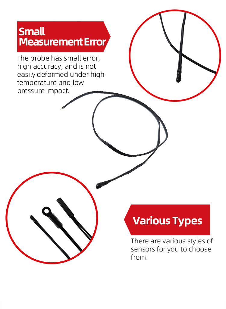 Custom Automotive NTC Thermistor Temperature Sensor Probe