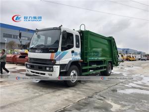 Quality 205HP ISUZU FTR 10T 12T Rubbish Compactor Truck wholesale