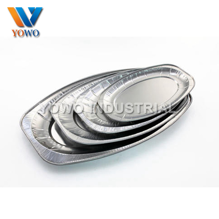 2lb 220*160*50mm Aluminum Food Storage Containers