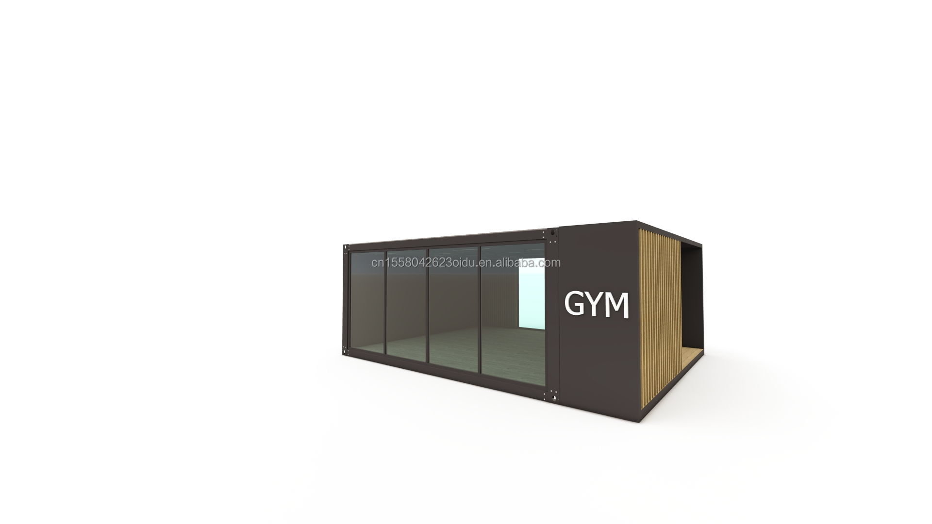 20ft Deluxe Prefabricated Room Prefabricated Container Villa with Wall 50/75/100mm Wave Sandwich Panel