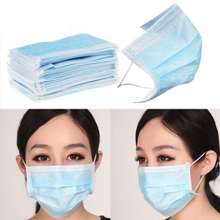 95% Protective Nonwoven Fabric Earloop Surgical Mask