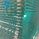 PVB Laminated Safety Glass 0.76mm Clear Milky White Double Glazing Tempered