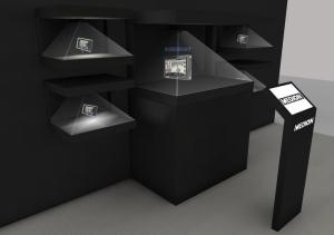 Quality 60Hz 3D Holographic Display Box Advertising Showcase VGA HDMI wholesale