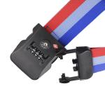 Airport Travel Personalised Luggage Straps Pink For Protecting Suitcase