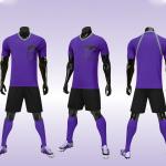 Lightweight Full Football Jersey Set Durable Breathable Soccer Sublimation