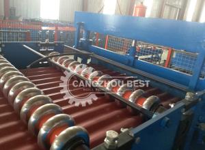 Quality Color Steel Roof Wall Panel Double Layer Roll Forming Machine For Roofing wholesale