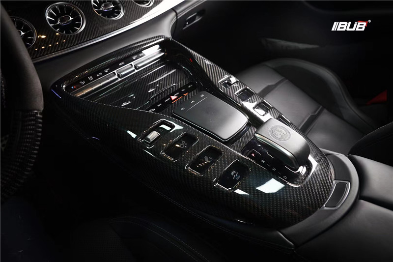 Auto Parts for Mercedes AMG GT50 GT53 GT63 Carbon Fiber Interior AMG GT50 GT53 GT63 Carbon Fiber Center Control Panel