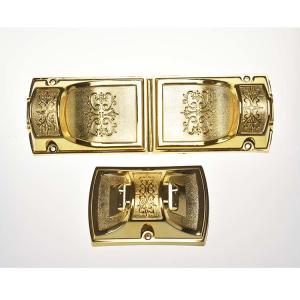 Quality Metal Rod Casket Wrap Handle , Antique Coffin Handles PP Recycled Plastic wholesale