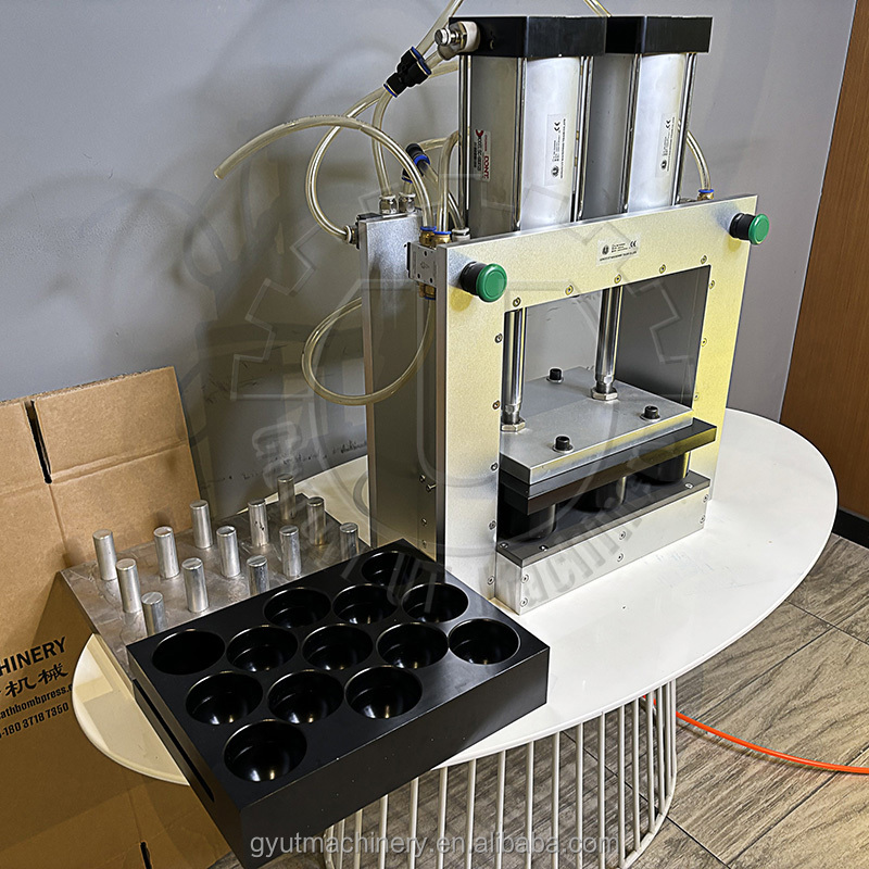 Customized Shape Bubble Fizzy Bath Bombs Making Machine Home Shampoo Bar Soap Presser