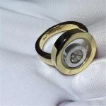 Chopard diamonds ring 18kt gold with yellow gold or white gold