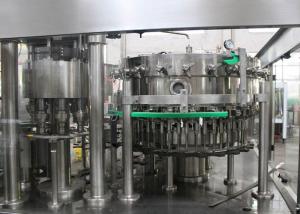 Quality PET Plastic Glass 3 In 1 Monobloc Gas Drink Beverage Water Wine Bottle Filling Machine / Equipment / Plant / Syst wholesale