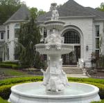 Stone carving statue fountain white marble sculpture water fountains ,stone