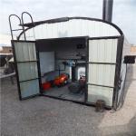 Bitumen Highway Construction Machinery , Asphalt Heating Hot Oil Storage Tank