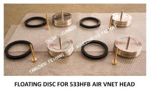 Quality STAINLESS STEEL 316 FLOAT DISC FOR BALLAST TANK AIR PIPE HEAD NO.533HFB-350 wholesale
