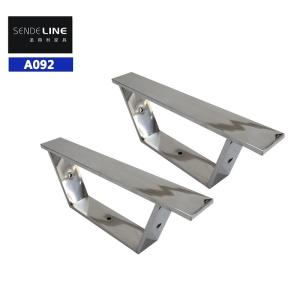 Quality 460x60x20mm Heavy duty Stainless Steel Barber Chair Base Accessories for Barber Chair wholesale