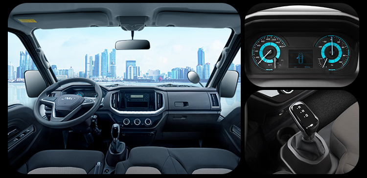 Delivery 2023 Jmc S350 Electric Pickup Truck with 9-Hour Trickle Charging Time and 100km/h Maximum Speed