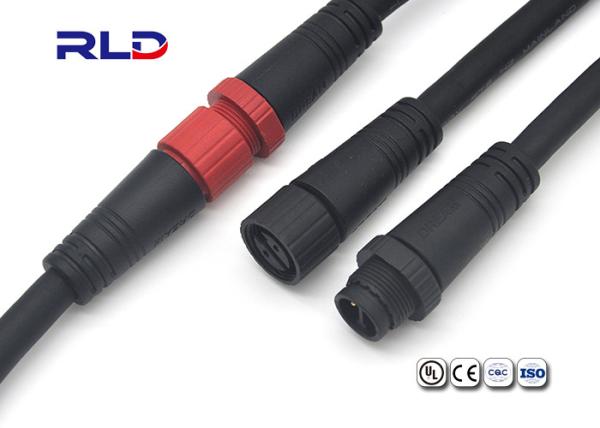 2Pin 3Pin Waterproof Outdoor Lighting Connectors IP68 Cable Connection Circular
