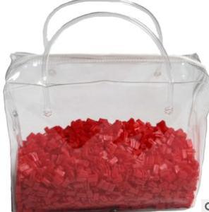 Quality clear plastic pvc zipper cosmetic bag wholesale