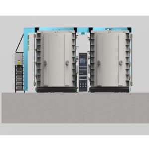 Quality Bright Metallic Gloss PVD Vacuum Coating Machine For Stainless Steel Products wholesale