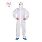 35gsm-70gsm Custom Polypropylene Coverall White Red Blue Green Dust Proof