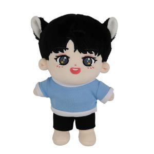 Quality Short Plush Cute Cartoon Doll With Polypropylene Cotton Filling wholesale