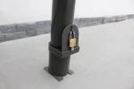 Rustproof Removable Safety Bollards , Mild Steel Bollard Durable For Outdoor