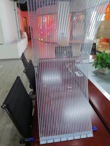 Quality P5 Indoor LED Glass Screen Film Display Transparent Panel 480mm*320mm wholesale