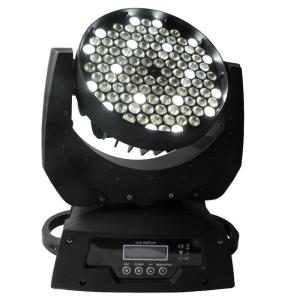 Quality 108x3w RGBW Moving Head Stage Lights 108 LED Zoom Wash Moving Head For Club Light wholesale