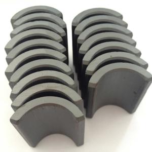 Quality Small Arc Shape Ceramic Ferrite Magnets Free Energy 365 High Performance wholesale