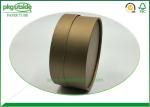 Rigid Cardboard Kraft Paper Tube Box Foil Stamping Cylinder Shape Eco - Friendly