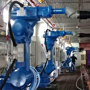 Quality 6 Axis Automatic Industrial Yaskawa Painting Robot Automobile Parts Wheel Surface Painting Robot Arm wholesale