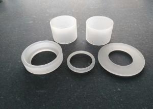 Quality Transparent / Translucent Quartz Glass Flange With Strict Tolerance wholesale