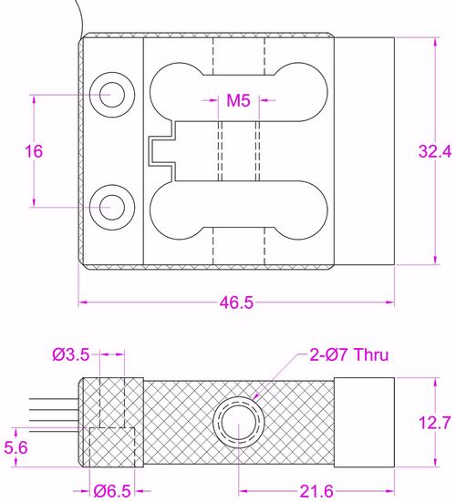 load cell for force gauges