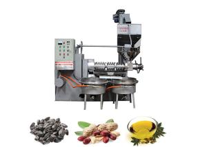 Quality Vertical Screw Press Cooking Oil Making Machine 2.2kw Power 1800kg Weight wholesale