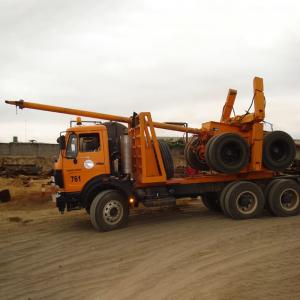 Quality 50t Log Trailer Trucks for 9m Logs and Timbers in Africa and Russia wholesale