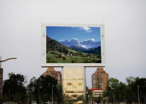 Quality Outdoor Waterproof P6 LED Billboard , Full Color SMD3535 LED Square Board wholesale